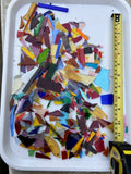 SPECIAL OFFERE!!!  Offcuts, 1000g (1Kilo) of Scrap and Glass Cullet- SALE