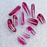 Fuchsia Pink Glass, 300g, PLEASE READ DETAILS BEFORE BUYING...