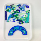 Rainbow Mosaic Kit - Blue cullet