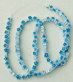Millefiori Flower Beads 4, 6 & 8mm