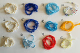 Millefiori Flower Beads 4, 6 & 8mm
