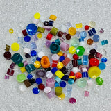 MIni Glass slices, Dots C104 - LIMITED PRODUCT