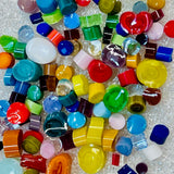 MIni Glass slices, Dots C104 - LIMITED PRODUCT