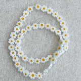 Millefiori Flower Beads 5-6mm, 1 strand, approx 56-58 flowers.